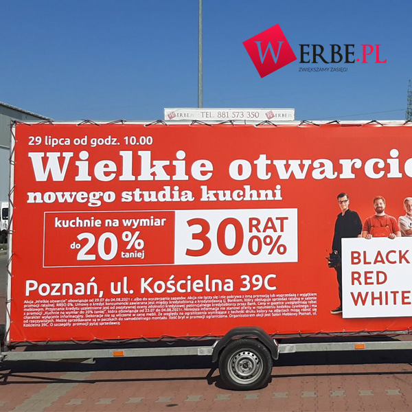 BRW - kampania na mobilach w Poznaniu