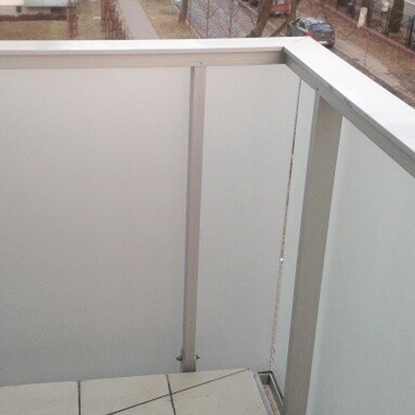 Foliowanie szyb balkonowych w Poznaniu - mieszkanie prywatne