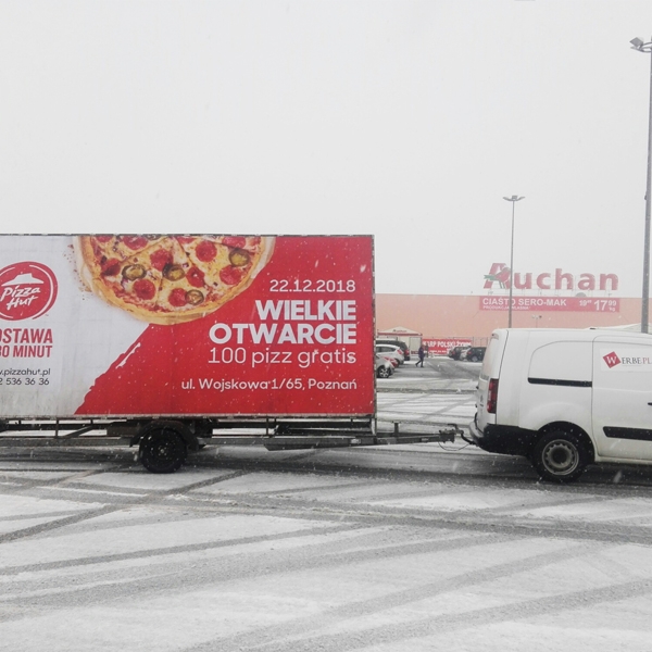 Mobilna kampania reklamowa - Pizza Hut